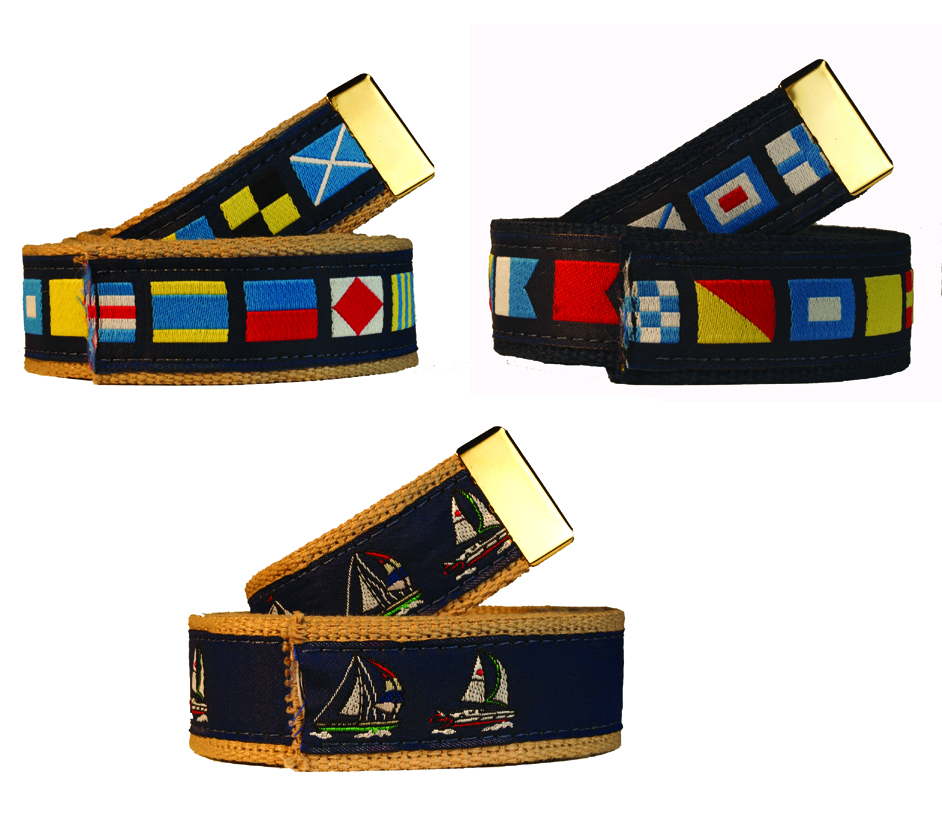 Military Style Web Belts - Choose your ribbon and webbing